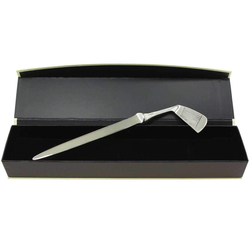 Golf Club Handle Pewter Letter Opener