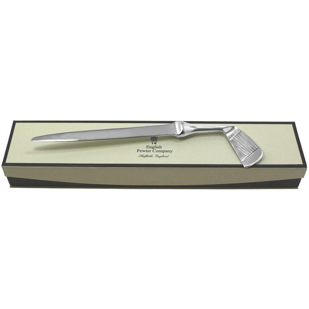 Golf Club Handle Pewter Letter Opener