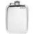 6oz Plain Pewter Hip Flask with Hinged Captive Top