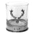 11oz Stag Head Pewter Whisky Glass Tumbler
