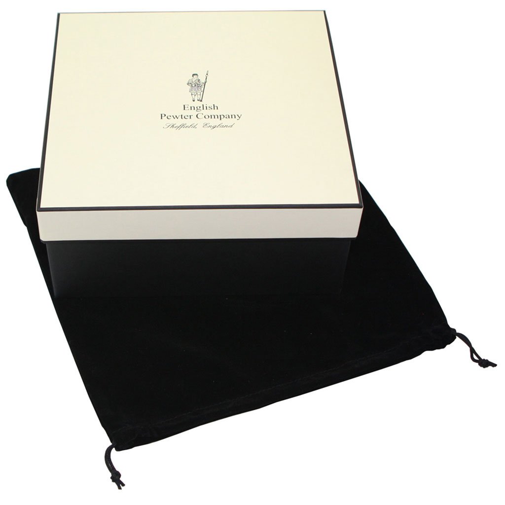 11oz Trout Fishing Pewter Whisky Glass Tumbler Set of 2