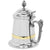 1 Pint Extra Heavy Pewter Beer Mug Tankard with Intricate Lion Handle & Lid
